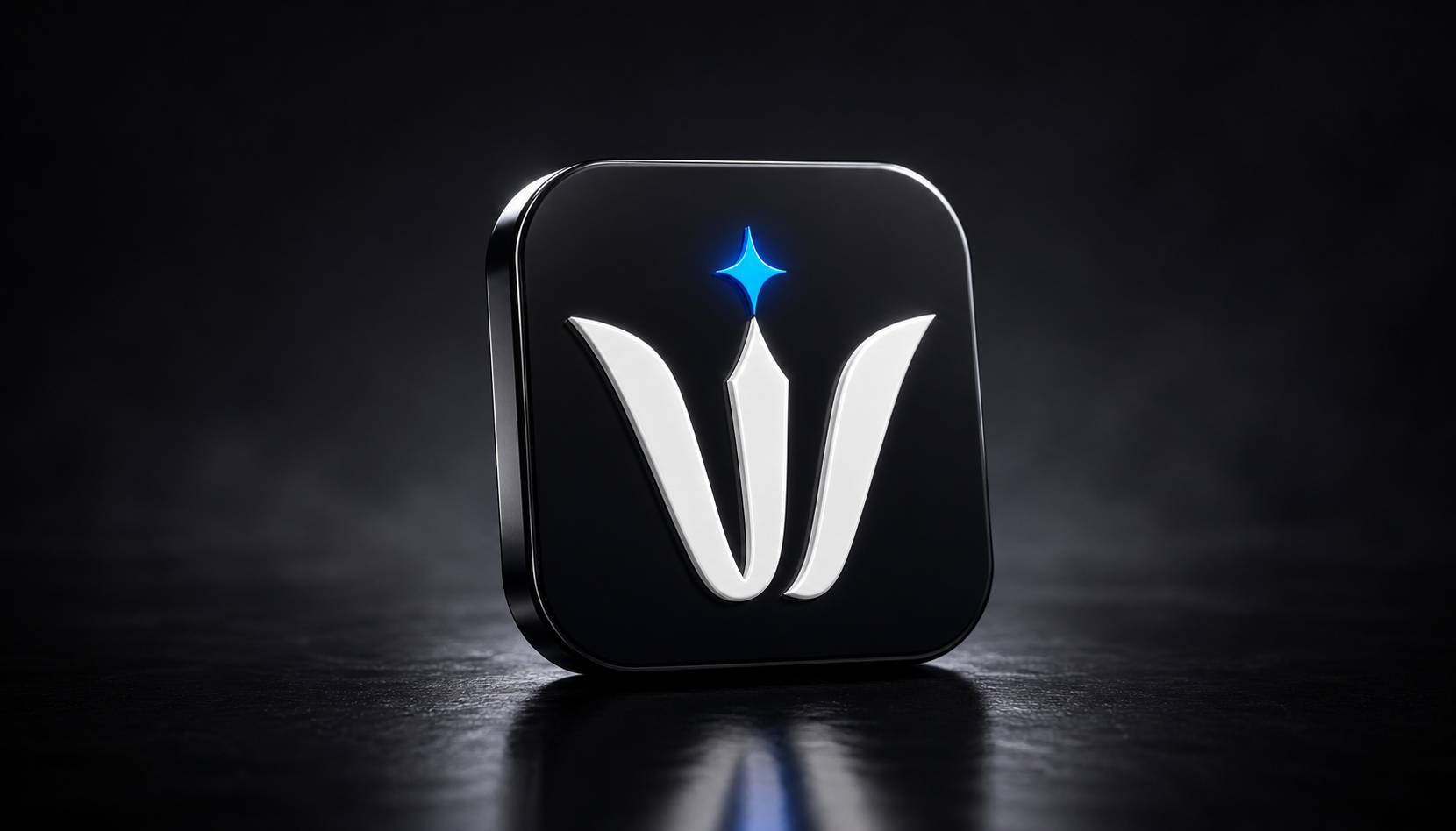 Wonder Ad Lab 黑色金属品牌标志